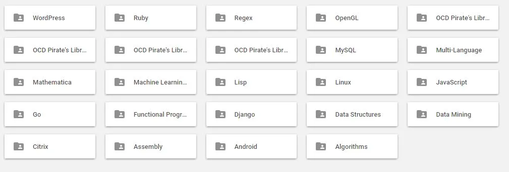 Programming Books Collection