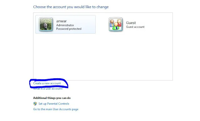 Membuat 2 User Di PC/Laptop 3