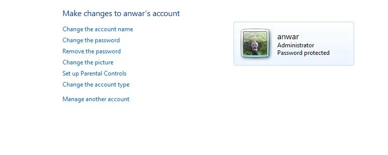 Account Settings